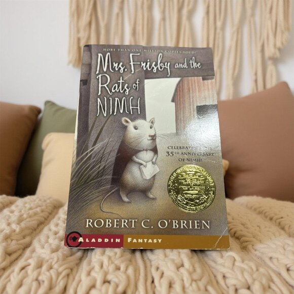 Mrs. Frisby and the Rats of NIMH by Robert C. O’Brien (Aladdin 35th Anniversary - Picture 1 of 3